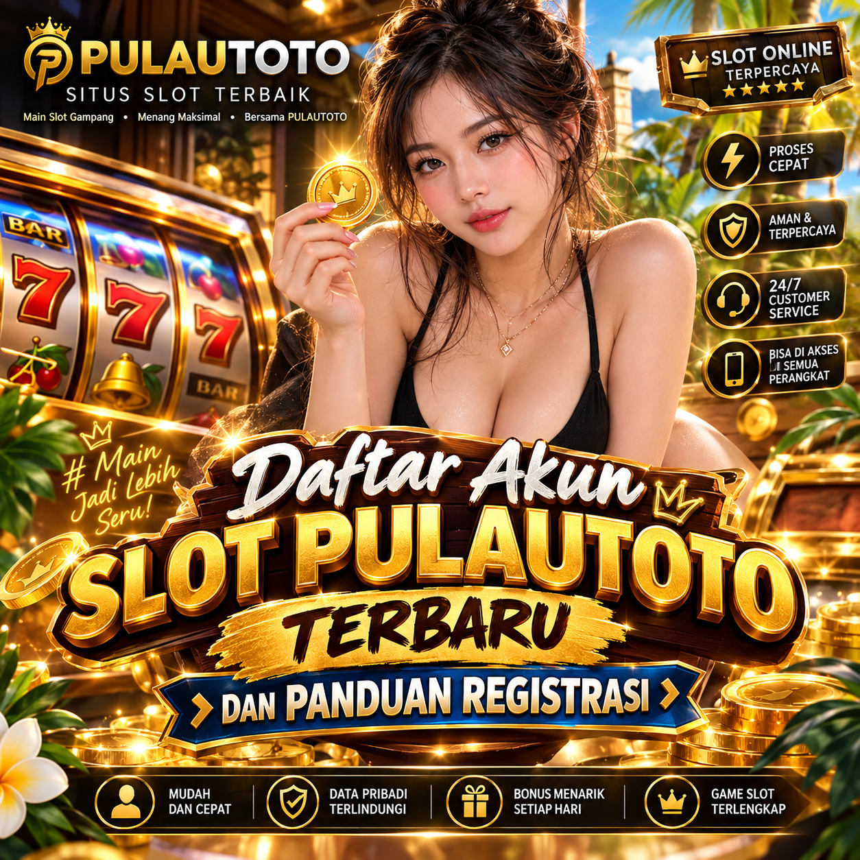 Daftar Akun Slot Pulautoto Terbaru dan Panduan Registrasi